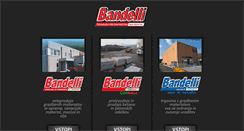 Desktop Screenshot of bandelli.si