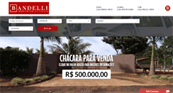 Desktop Screenshot of bandelli.com.br