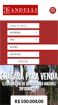 Mobile Screenshot of bandelli.com.br